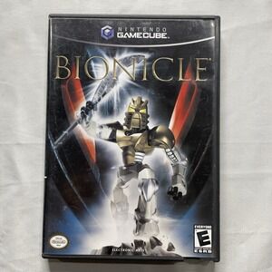Bionicle Nintendo GameCube 2003 LEGO Action Adventure Sci-Fi Platformer TESTED